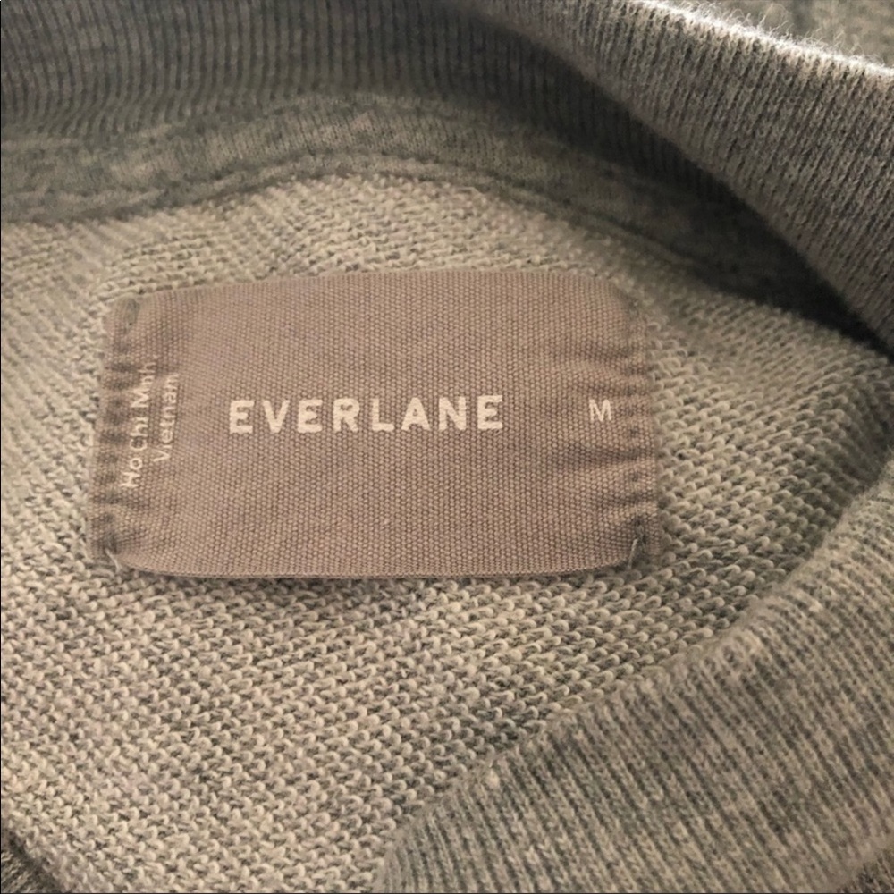 ⭐️SOLD Everlane gray high crew neck sweatshirt - Picture 6 of 9